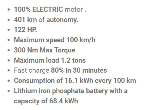 FORTHING M5 EV Cargo Van