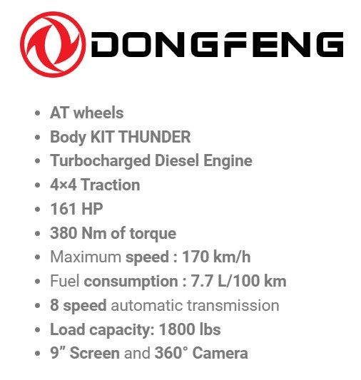RICH 6 THUNDER Diesel 4×4 Truck Manual